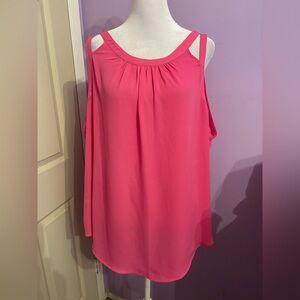 Torrid Bubblegum Pink Strappy Tank Top